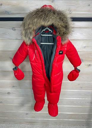 Зимовий комбінезон для дівчинки