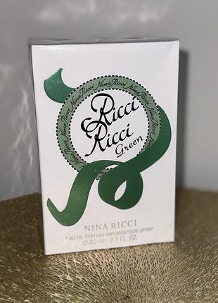 Парфуми nina ricci green духи 80 мл шлейфові ніна річі мегастійкі