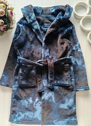 Теплый махровый халат артикул: 25089 бренд: primark (призрак)