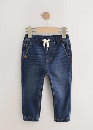 Джинси нові next теплі на 9-12 місяців