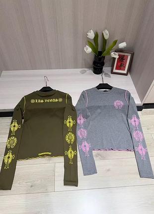 Розкішний тепленький лонг chrome hearts