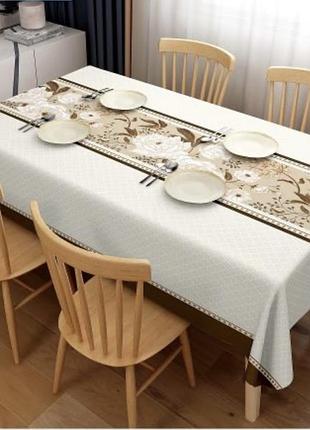 Клейонка на тканевій основі, ламінована.