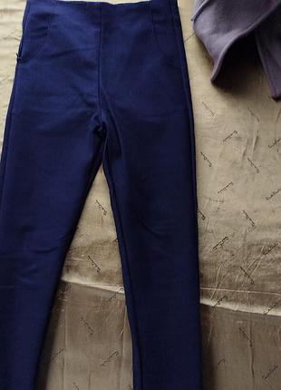 Классючи укороченные лосины с очень высокой талией