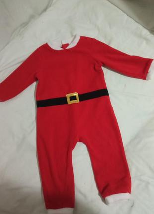 Веселий чоловічок на р. 74-80 см новорічний