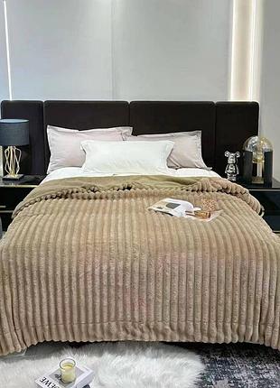 Плед на овчине