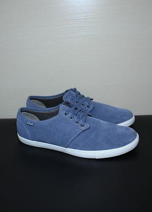 Original clarks tan suede кросівки кеді ecco