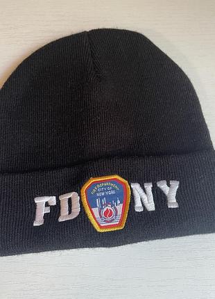 Шапка fdny пожежна служба нью йорка, 54-57 см.