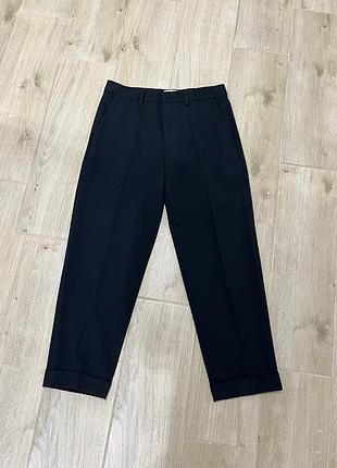 Чорні брюки, розмір м, середня посадка, closed