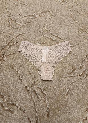 Трусики беж кружево новые