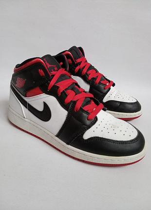 Кожаные кроссовки jordan