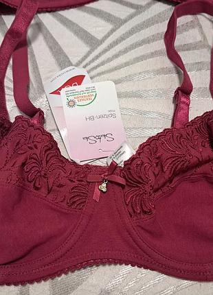 Бюстгальтер с мягкой чашкой без паралона с косточками 75 с (маломерит)