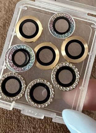 📸 декоративні кільця для камери iphone 11 pro / 11 pro max 💎 2