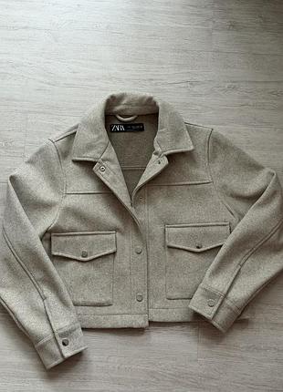 Бомбер zara