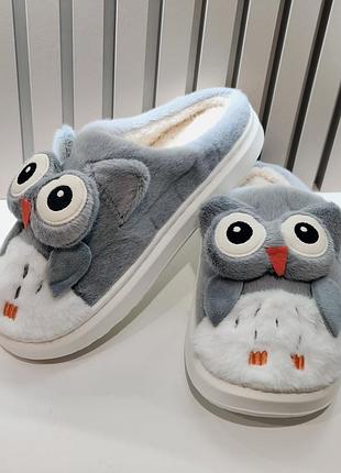 Теплые, комнатные тапочки