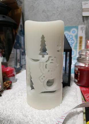 Led свеча из натурального воска