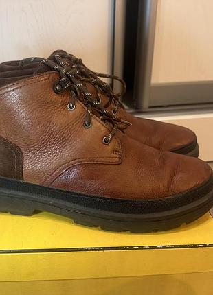 Шкіряні чоловічі чоботи clarks rushway mid gtx