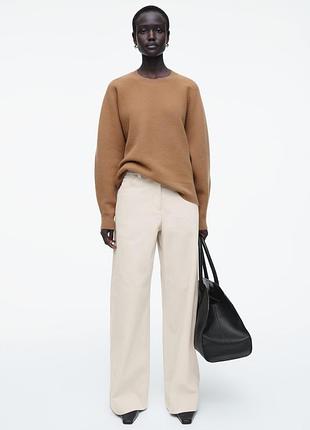 Штани жіночі cos wide-leg cotton trousers / 36,38