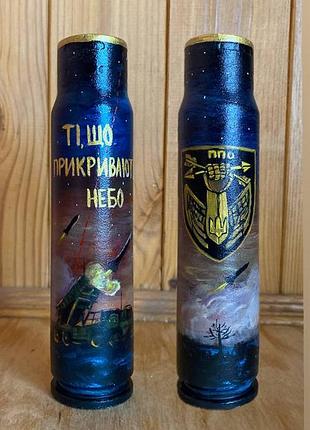 Сувенірна розписана гільза «ппо», 16см