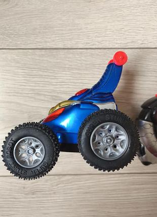 Ударостійка дитяча радіокерована іграшкова машина трансформер-перекрут на пульті