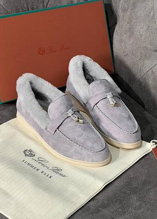 Лофери брендові з хутром зимові