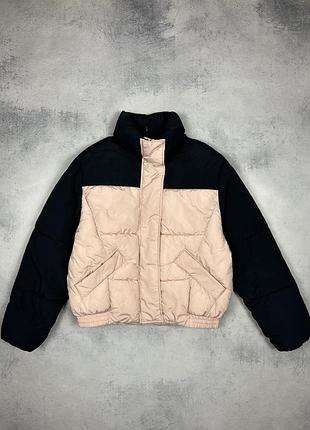 Куртка жіноча від h&m рожева з вернися розмір xs-s