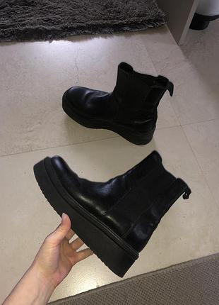 Vagabond шкіряні натуральні чоботи ботінки шкіра на платформі натуральные кожаные кожа платформе ботинки сапоги