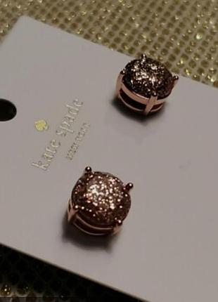 Kate spade new york оригинальные серьги-гвоздики!
