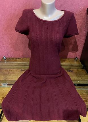 Сукня з мериносової шерсі в богемному стилі