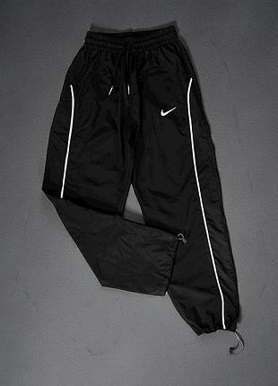 Спортивні штани чоловічі / жіночі чорні осінні весняні літні