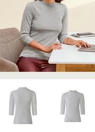 Женская водолазка, реглан esmara рукав 3/4 размер s, l