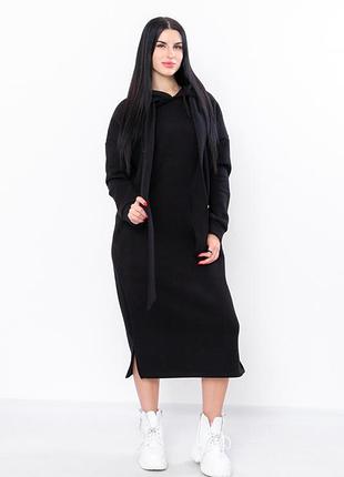 Платье теплое зимнее в спортивном стиле