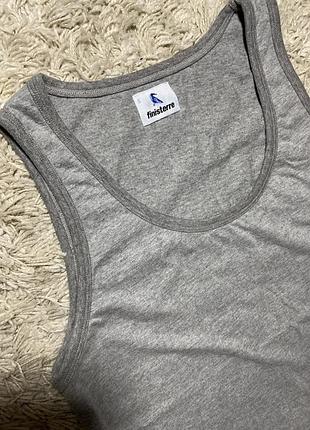 Білизняна майка відомого бренду з органічної бавовни
