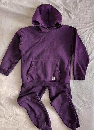 Спортивный костюм на флисе для девочки 10 лет