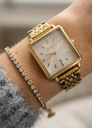 Жіночий годинник burker daisy золотого кольору