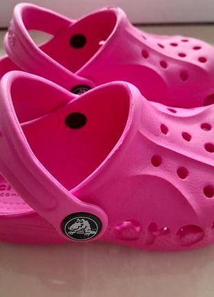 Кроксы для девочки, размер 23 (7), фирмы crocs