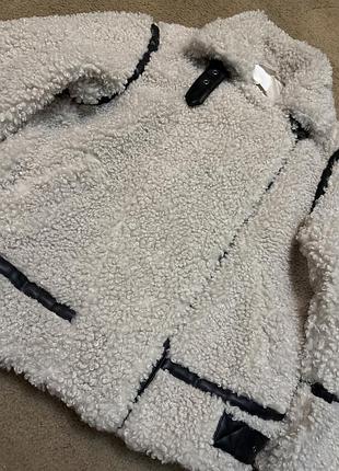 Шуба тедди оверсайз премиум сигмент