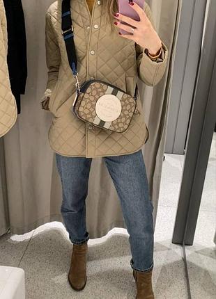 Стьобана куртка zara, розмір s