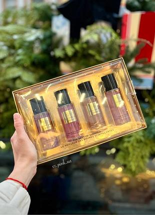 Набір спреїв victoria’s secret оригінал подарунковий 4 міні місти вікторія сікрет вс vs