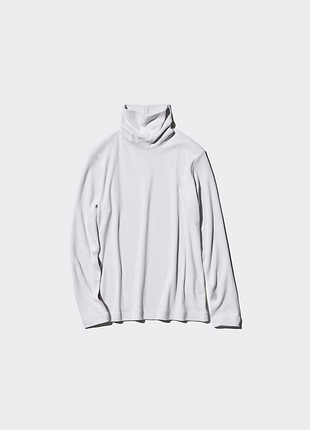 Флисовая водолазка heattech uniqlo