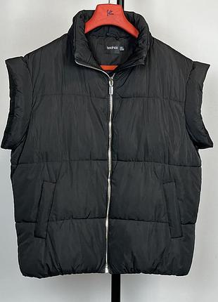 Boohoo тепла жіноча желетка оверсайз l