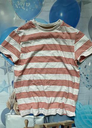 Футболка 7/8 років хлопчик у смужку