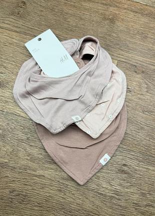 Нові слюнявчики 0-3-6 міс