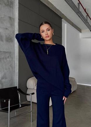 Ангорно-кашемировый теплый женский костюм 😍