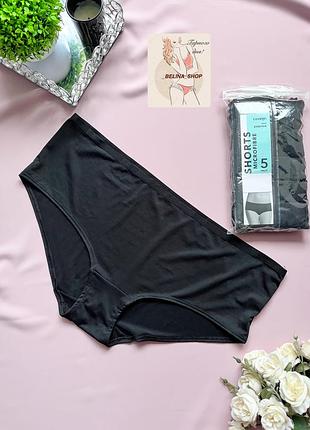 Чорні трусики з мікрофібри від george