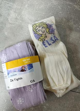 Набор колгот на девочку с ельзой на 122/128 р. от c&amp;a