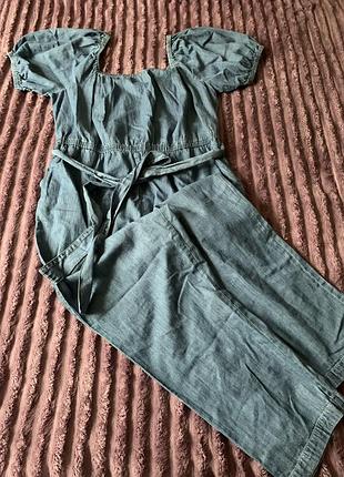 Комбінезон джинсовий жіночий