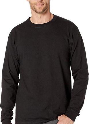 Чоловіча термо кофта/ чоловіча термо білизна лонгслів/ чоловічий реглан термо/ чорний чоловічий лонгслів термо /теплий чоловічий лонг heattech