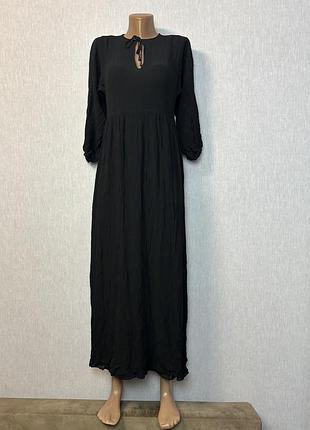 Довга базова сукня massimo dutti