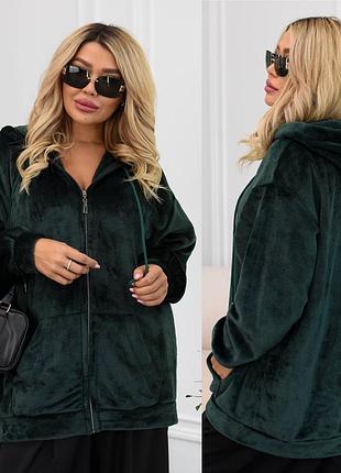 Женская кофта с капюшоном