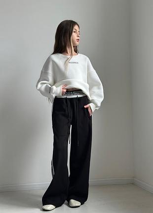 Брюки "фешн" з лампасами